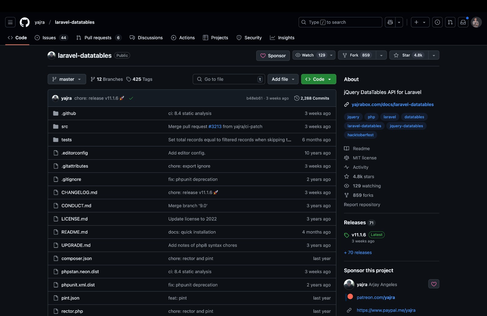 Laravel DataTables: Solusi Tabel Interaktif