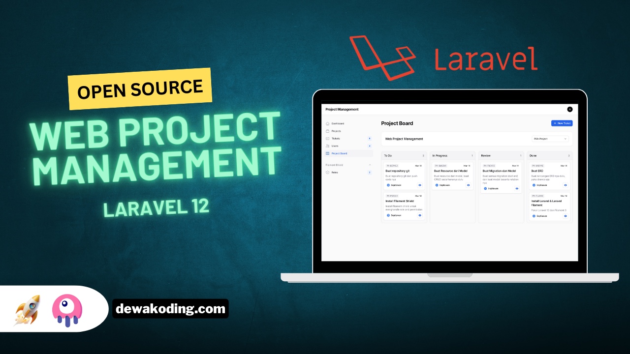 Web Open Source untuk Management Project